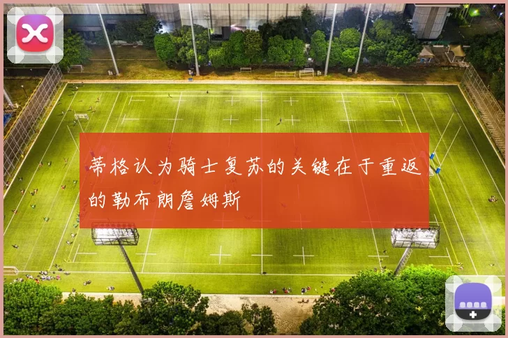 蒂格认为骑士复苏的关键在于重返的勒布朗詹姆斯
